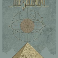 Mi Proyecto del curso: Cartelismo ilustrado. The Fifth Element . Collage project by Miryam Pérez - 07.06.2017