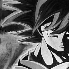 Goku . Un proyecto de Ilustración tradicional de JUSTERICK - 06.07.2017