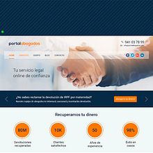Portalabogados. Un proyecto de Diseño Web y UX / UI de juanandeval - 30.05.2017