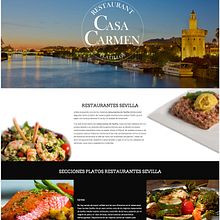 Landing Page Casa Carmen Sevilla. Web Design project by Juan Carlos Martinez Mora - 07.06.2017