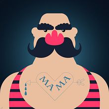 Astrongman. Animation, Character Animation, Character Design, Traditional illustration, and 2D Animation project by SANTASIESTA Studio - 05.29.2017