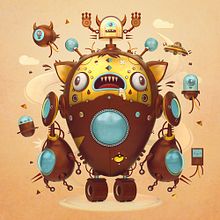 Yema Yema. Un projet de 3D et Illustration traditionnelle de Fer Aguilera Reyes - 11.10.2016
