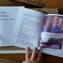 Maquetación-arte proyecto LAVA Laboratorio de las Artes de VAlladolid. Un projet de Artisanat, Développement web, Écriture, Événements, Informatique, Multimédia, Production audiovisuelle , et Réseaux sociaux de Sonia de Viana - 11.07.2016