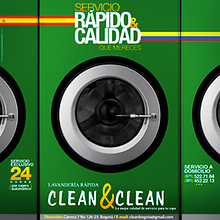 Clean & Clean (Colombia) Ein Projekt aus dem Bereich Grafikdesign von Edwar Barboza - 11.07.2017
