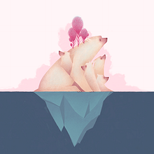 #eldeshielo. Un progetto di Illustrazione tradizionale di Mercedes deBellard - 12.07.2017