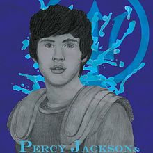 Cartel de Cine Percy Jackson. Un proyecto de Dibujo a lápiz de Mar Iguña - 13.07.2017