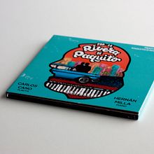 Ilustración y lettering para el disco "Por la rivera de Paquito" . Traditional illustration, and Lettering project by Meg HG - 05.08.2017