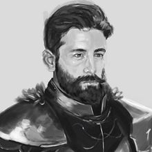 Real Knight. Character Design, and Traditional illustration project by Greboh - 07.06.2017