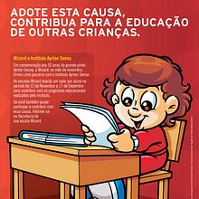 Poster "Wizard e Instituto Ayrton Senna". Een project van  Br, ing en identiteit y Grafisch ontwerp van Alexandre Arcari Milani - 14.07.2017