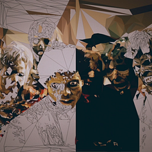 Geometric Thriller Work Process. Projekt z dziedziny  Animacja, Trad, c, jna ilustracja, Grafika wektorowa i Film użytkownika Sergio Gómez - 15.07.2017