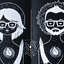 Invitación boda . Ilustrație tradițională & Imprimare serigrafică de Diana Alderete - 07.16.2017