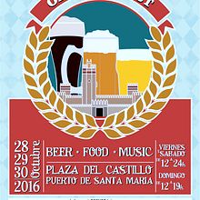 CARTEL OCTOBERFEST 2016 PUERTO DE SANTA MARIA . Design, and Graphic Design project by Anna Girona - 10.14.2015
