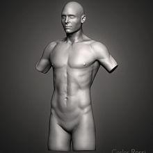 Practice torso man Ein Projekt aus dem Bereich 3D, Bildende Künste, Kino, Kino, Video und TV, Skulptur, Infografik und VFX von carlos3d_r - 17.07.2017