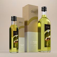 Olioa: Naming & Packaging. Un proyecto de Br, ing e Identidad, Diseño gráfico, Naming, Packaging, Diseño de logotipos y Publicidad de Bárbara Pérez Muñoz - 18.07.2017
