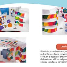 Dulcería . Interior Architecture project by ANA MARIA VALBUENA GAMBOA - 07.18.2017