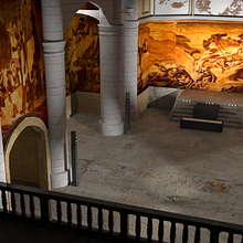Capilla del Museo San Telmo (Donostia - San Sebastián, España). 3D, Architecture & Interior Architecture project by Sergio Hernando - 04.19.2015