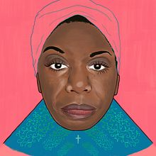 Nina Simone. Un projet de Design graphique et Illustration traditionnelle de Ferran Sirvent Diestre - 19.07.2017