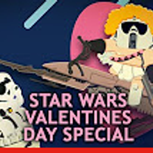 Star Wars Valentine`s Day - 360º animation. Un proyecto de 3D, Animación, Animación de personajes, Cine, vídeo, televisión, Diseño de personajes, Ilustración tradicional, Motion Graphics y Post-producción fotográfica		 de Christian Garnez - 20.07.2017