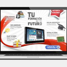 Landing Page para cursos. Un proyecto de Diseño gráfico y Diseño Web de Linda Augusto - 08.02.2015