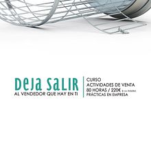 Cartel / Curso Actividades de Venta II. Un proyecto de Diseño gráfico de Linda Augusto - 22.07.2017