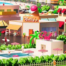 Tiekom - so close. Un progetto di 3D, Br, ing, Br, identit, Direzione artistica, Design, Graphic design e Illustrazione tradizionale di Jorge Gago López - 20.07.2017