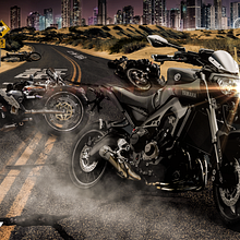 MT-09. Un proyecto de Diseño gráfico de Jose Lobo - 20.07.2017