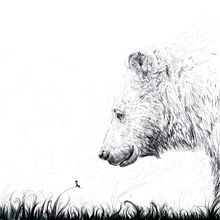 Planeta de Gigantes. Een project van  Beeldende kunst y Traditionele illustratie van Julie - 21.07.2017