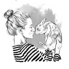 Animal lovers. Ilustração tradicional projeto de Cristina Fernández - 21.07.2017