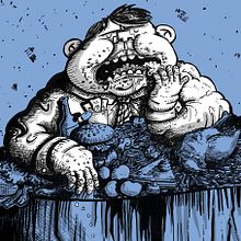 Tinta crítica II - Ilustraciones a tinta y color digital. Un proyecto de Bellas Artes e Ilustración tradicional de Roger Font - 22.07.2017