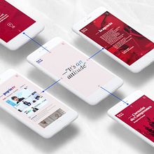 SITE POPIN GROUP. Art Direction, Web Design, and UX / UI project by ElTrece (-_- ) - 08.29.2017