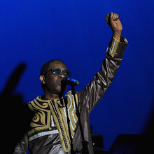 Youssou N'Dour en Etnosur 2017. Photograph project by Darío Zárate - 07.25.2017
