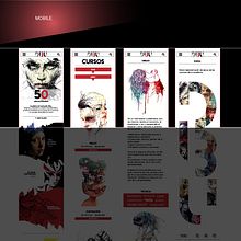 Página web para escuela de dibujo . Desain Web proyek oleh marc satlari - 07.25.2017