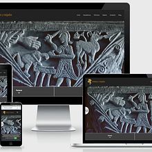 Página web Romanos y Visigodos ( lanzamiento de un nuevo libro). Un proyecto de Desarrollo Web y Diseño Web de tatimark - 26.07.2017