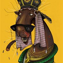 KAM EL KALIF. Un progetto di Street Art, Belle arti, Fumetto, Design, Character design, Illustrazione tradizionale e Pittura di FREE MIND STUDIO - 28.07.2017