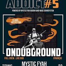 SOUNDSYSTEM ADDICT . Un progetto di Design, Graphic design, Eventi, Illustrazione tradizionale e Sound design di FREE MIND STUDIO - 28.07.2017