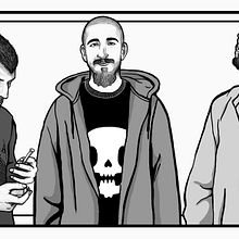 CRUDOBILBAO BANNER. Un progetto di Fumetto, Graphic design e Illustrazione tradizionale di FREE MIND STUDIO - 28.07.2017