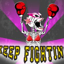 Keep Fighting!! :). Fine Arts, Design, and Graphic Design project by Lara Cuerdo Cabrera - 07.29.2017