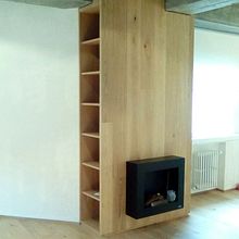 Mueble de Chimenea. Projekt z dziedziny 3D, Architektura wnętrz, Projektowanie wnętrz, Projektowanie i w i rób mebli użytkownika Susana Gutiérrez González - 31.12.2016