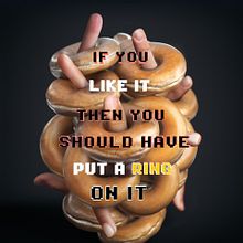 DONUTS | If you like it put a Ring on it.. Een project van 3D,  Art direction y Grafisch ontwerp van Gonçalo Soares - 31.07.2017