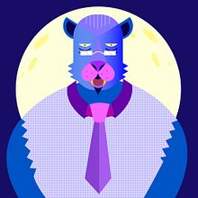 Nuevo proyectoNot teen wolf anymore . Traditional illustration, Vector Illustration & Infographics project by Luisa Sirvent - 07.31.2017