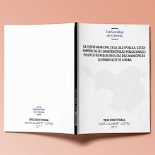 Maquetación Tesis Doctoral. Un proyecto de Diseño editorial de Arnau Freixas Martín - 31.07.2017
