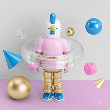 Mi Proyecto del curso: Diseño de personajes en Cinema 4D: del boceto a la impresión 3D. Un proyecto de 3D de Evelyn Rojas Esquivel - 01.08.2017