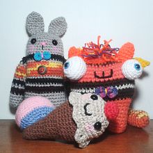 Mi Proyecto del curso: Amigurumi: creación de personajes con Ganchillo Ein Projekt aus dem Bereich H, werk, Design, Spielzeugdesign und Design von Figuren von María González - 02.08.2017