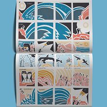 "La grande VAGUE". Een project van Stripboek y Traditionele illustratie van Ana Isabel López Benito - 02.08.2017