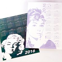Calendarios 2016. Un projet de Design , Conception de produits, Design graphique et Illustration vectorielle de Marta Gutiérrez González - 14.11.2013