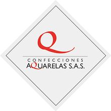 Logo Confecciones Aquarelas. Br, ing e Identidade, e Design gráfico projeto de Doiny Mozo Arcos - 02.08.2017