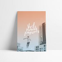 Pósters para espacioquevuela. Design, Graphic Design, and Lettering project by Ahmed Manriquez - 08.03.2017