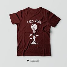 Camiseta | Luz & Sal. Graphic Design project by Ahmed Manriquez - 08.03.2017