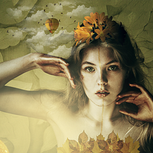 Sueños Dorados. Photo Retouching project by Elena Nolla - 08.03.2017