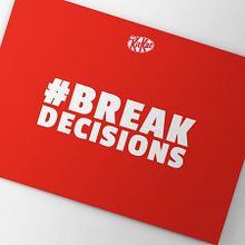 #BREAKDECISIONS. . Un proyecto de Br, ing e Identidad, Diseño gráfico y Diseño Web de Berta de la Iglesia - 10.02.2017